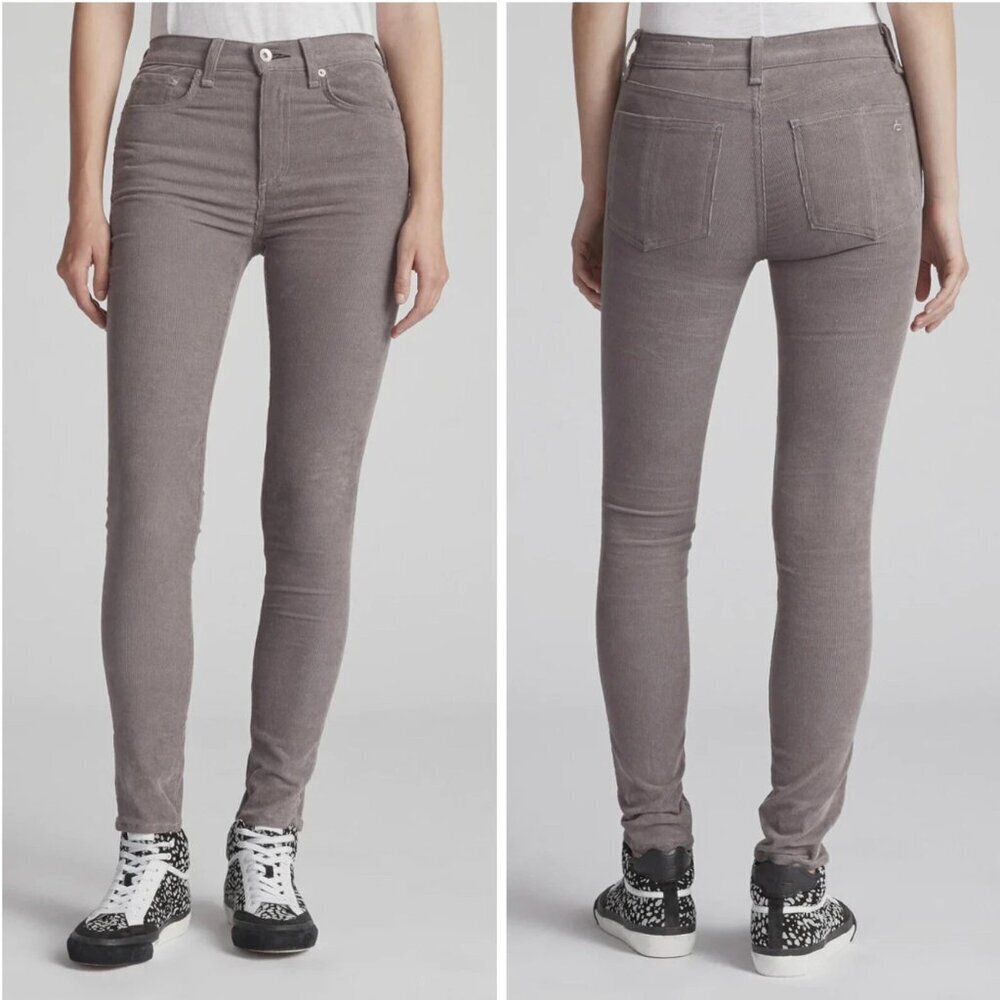 Rag & Bone Nickel High Rise Skinny Corduroy Jeans Size 26